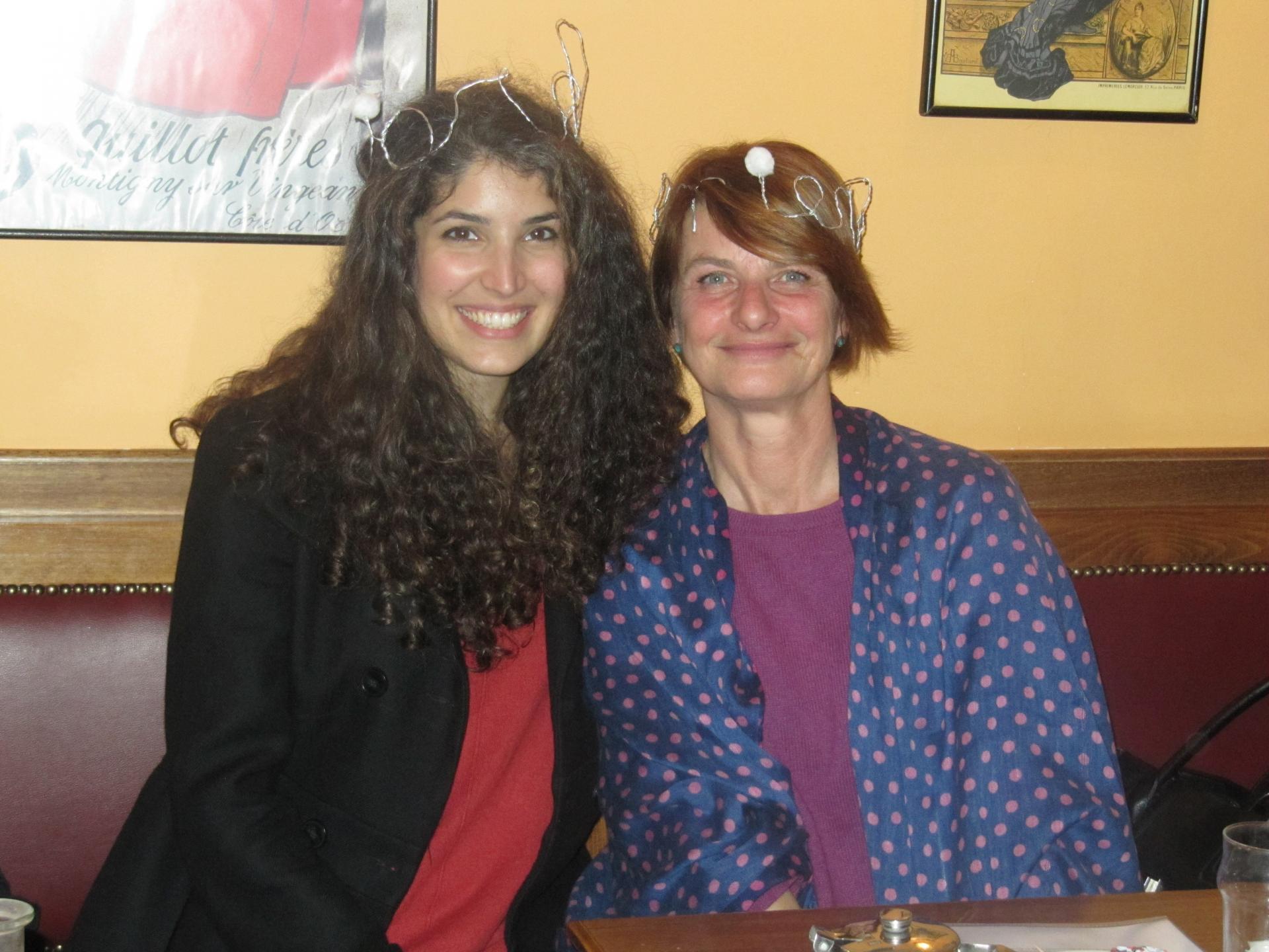 Théodora et Diane, nos deux reines!