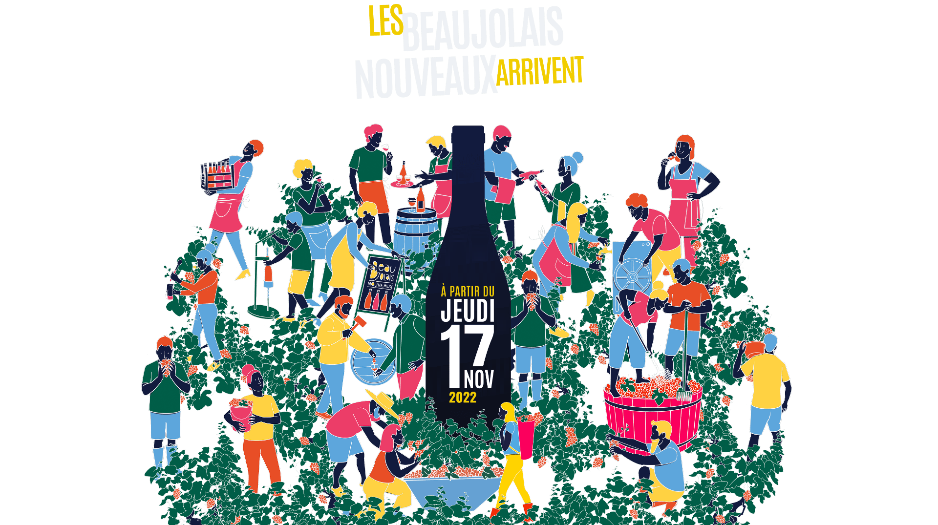 Beaujolais Nouveau 2022 : repas